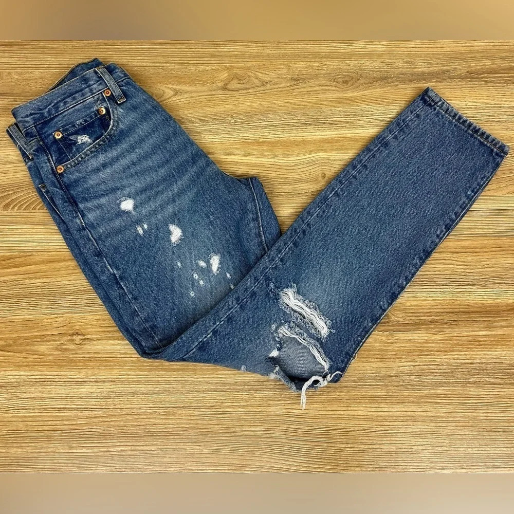 Levi's® Premium 501® Skinny Distressed - Size 26